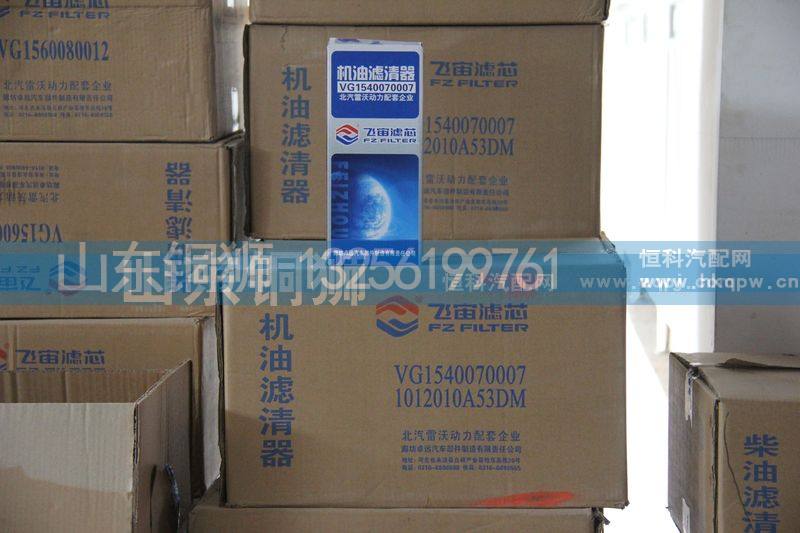 VG1540070007  1012010A53DM,飞宙滤芯机油滤清器,山东铜狮汽车零部件有限公司