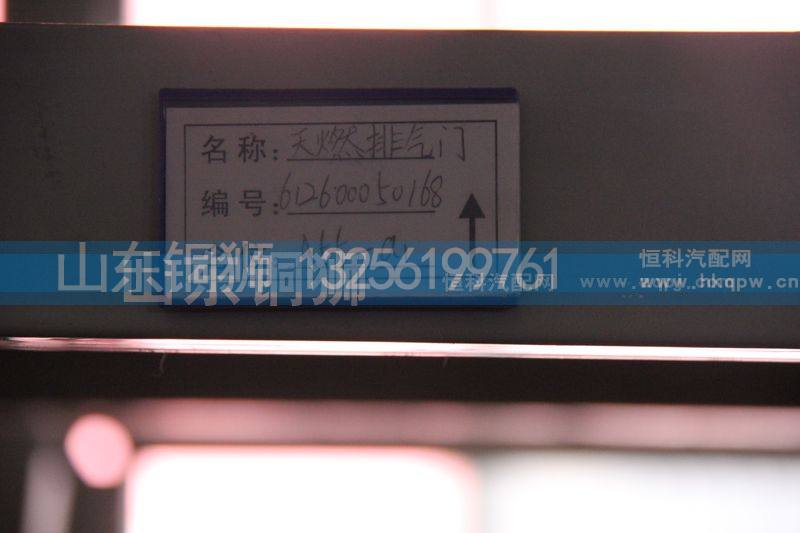 612600050168,天然排气门,山东铜狮汽车零部件有限公司