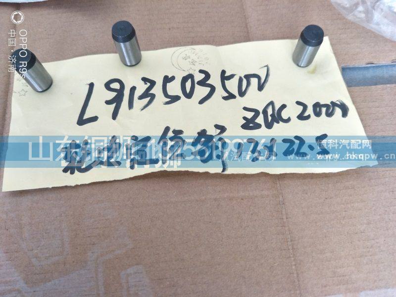 L913503500,轮边定位销13×22.5,山东铜狮汽车零部件有限公司
