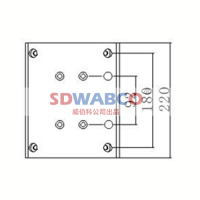 220×200×12,新款德龙（后220宽）刹车片,山东威纳驰汽车用品有限公司