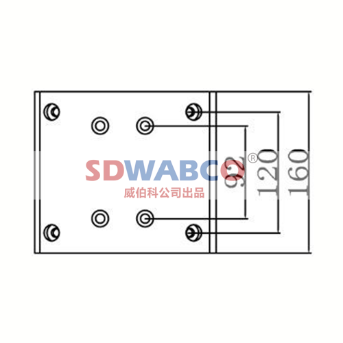 160×200×12,北奔（前160宽）刹车片,山东威纳驰汽车用品有限公司