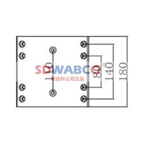 180×185×14.5,EQ1094（后）刹车片,山东威纳驰汽车用品有限公司