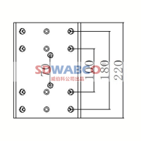 220×200×11,J6加宽（后220宽）刹车片,山东威纳驰汽车用品有限公司