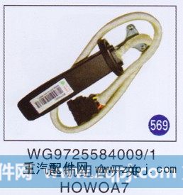 WG9725584009/1,巡航组合开关,济南重工明水汽车配件有限公司