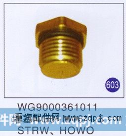 WG9000361011,堵塞NG8-M16*1.5,济南重工明水汽车配件有限公司