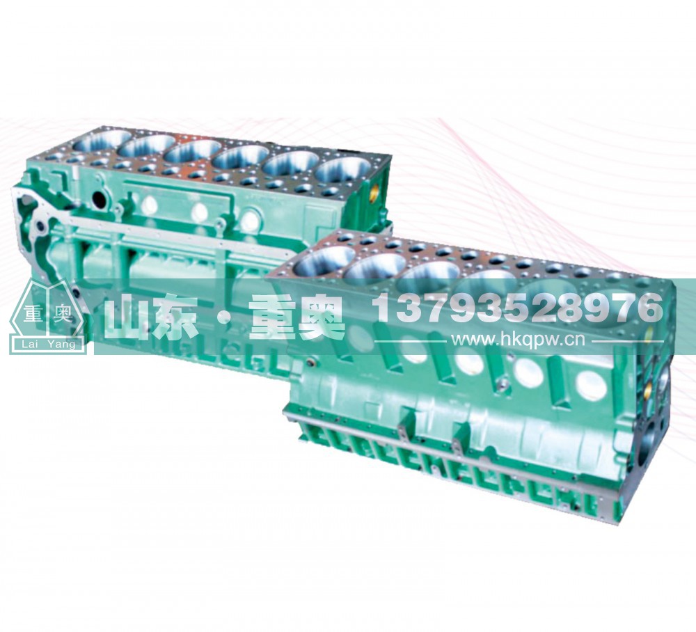 重汽373B（欧二窄机体带EVB孔）型柴油机气缸体