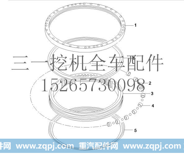 10473822,回转支承总成,济宁长虹机械有限公司