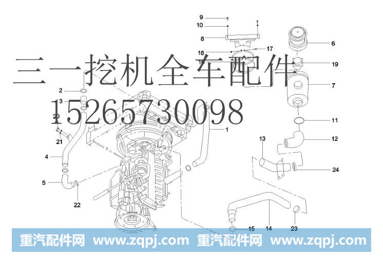 A810102070273,进气系统,济宁长虹机械有限公司