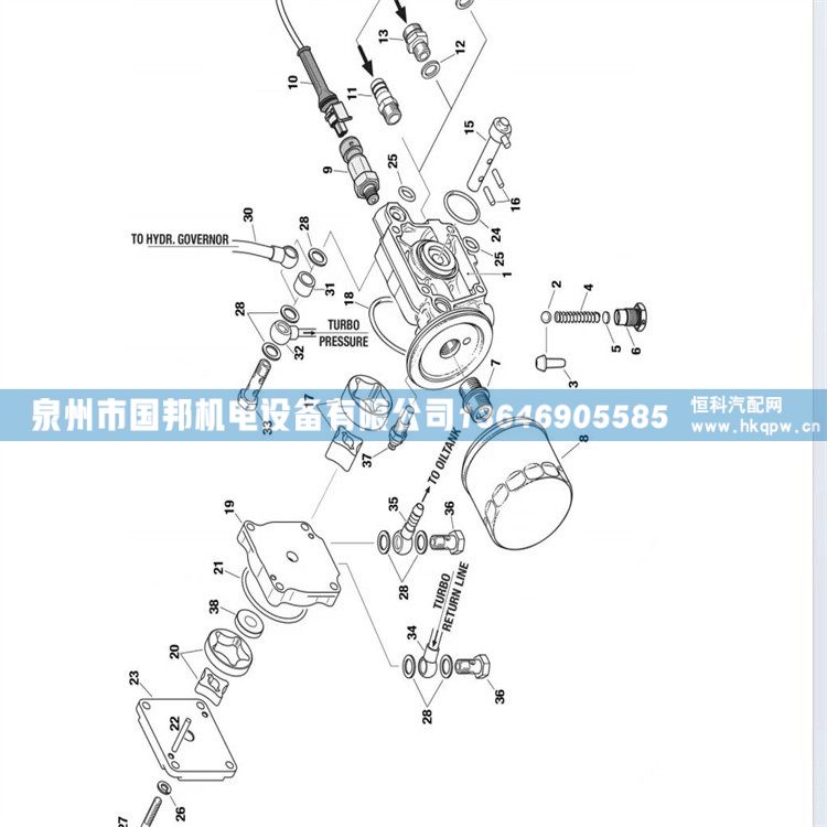 奥地利Rotax 914航空无人机发机动油泵811461  811463/油泵811461  811463