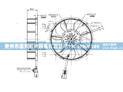 风机风扇WSLNF509FZ,冷凝风机风扇,泉州市国邦机电设备有限公司