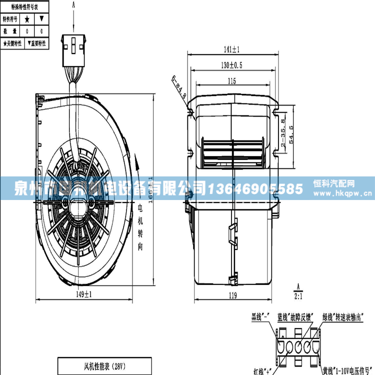 散热风机010-B70-74D,冷凝风机,泉州市国邦机电设备有限公司