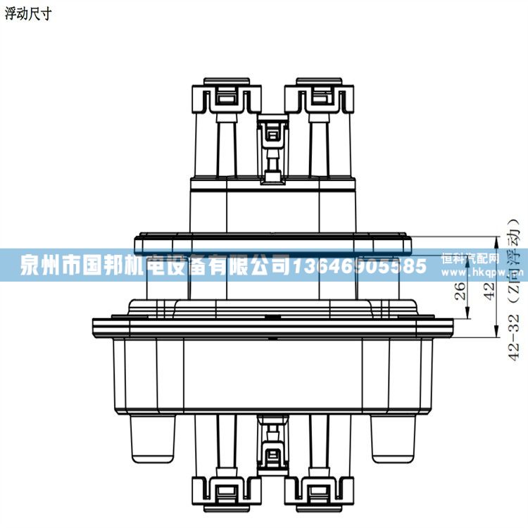 车端插座PFSC-JXA-BS1250,连接器,泉州市国邦机电设备有限公司