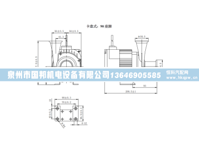 水泵WEWPA55A8-X-X-X,无刷水泵,泉州市国邦机电设备有限公司