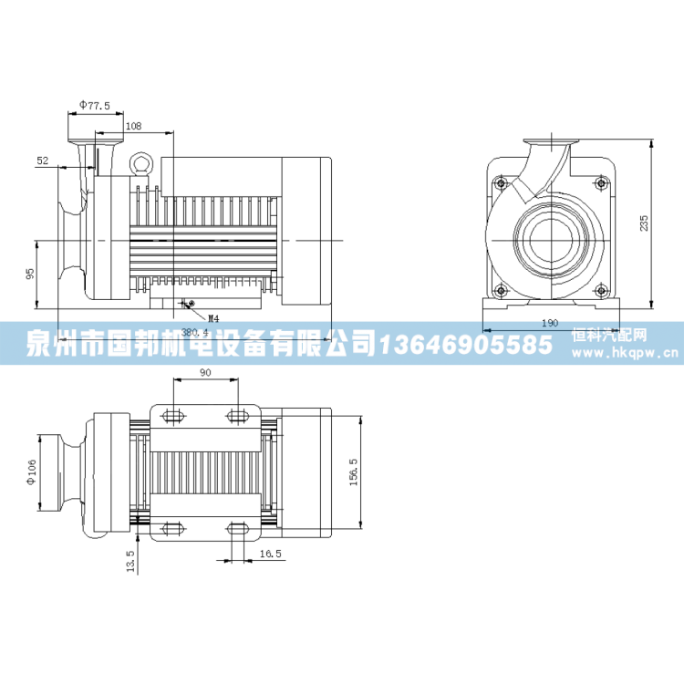 水泵WEWP60022A9B,水泵,泉州市国邦机电设备有限公司