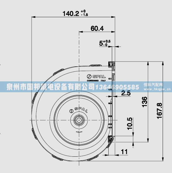 风机010-B70-74DSPAL斯佩尔