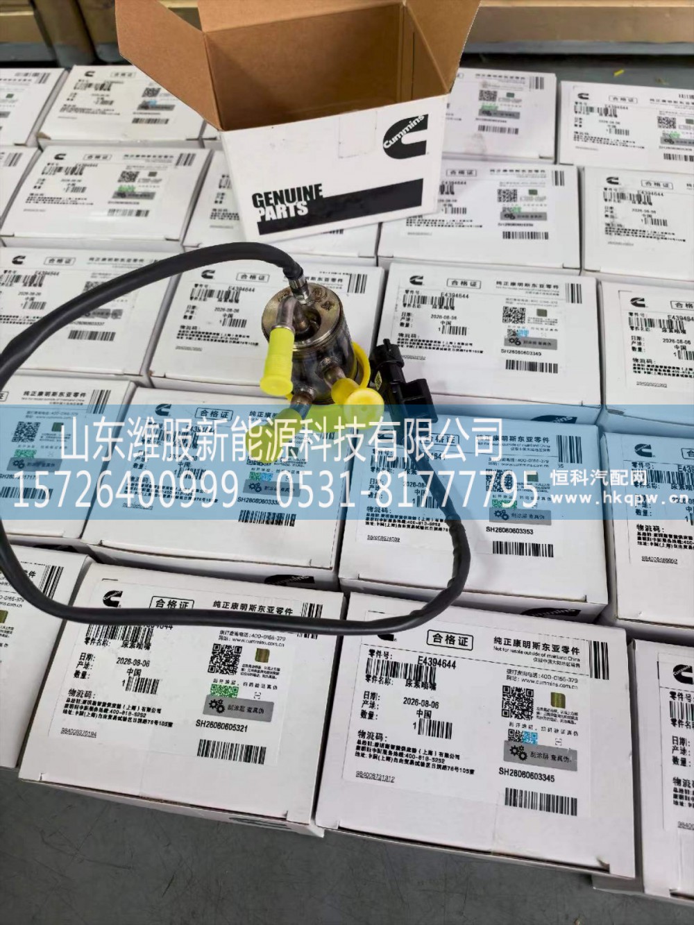 E4394644（A055E026）,康明斯国六尿素喷嘴,山东潍服新能源科技有限公司