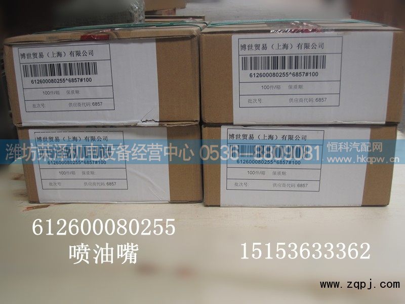 612600080255,喷油嘴,潍坊荣泽机电设备经营中心