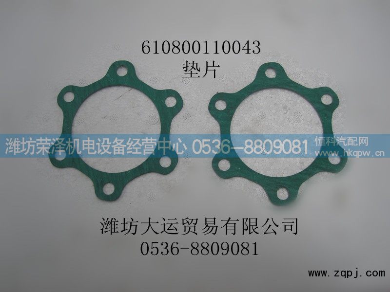 610800110043,垫片,潍坊荣泽机电设备经营中心