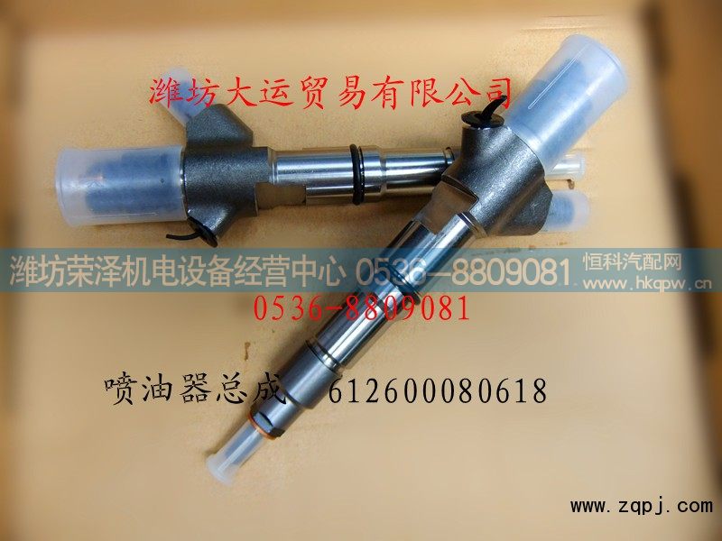 612600080618,喷油器总成,潍坊荣泽机电设备经营中心