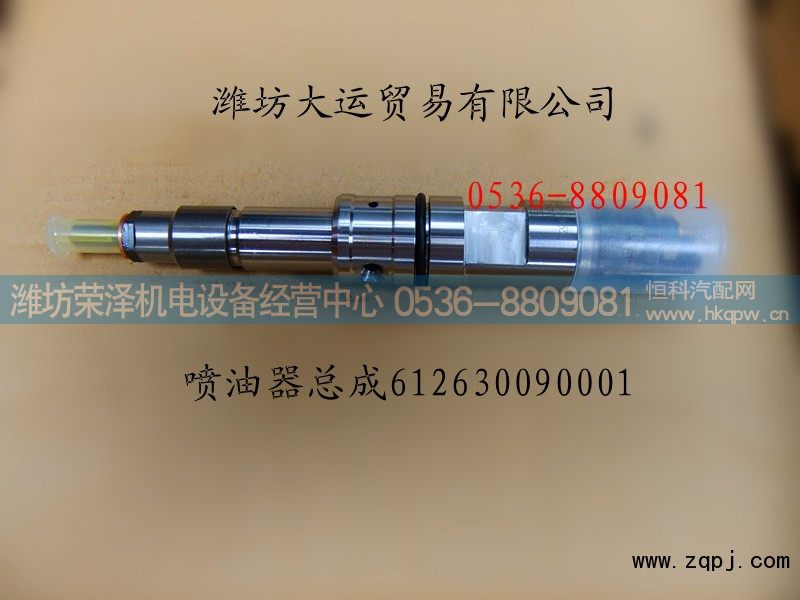 612630090001,喷油器总成,潍坊荣泽机电设备经营中心