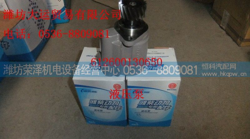 612600130650,液压泵,潍坊荣泽机电设备经营中心