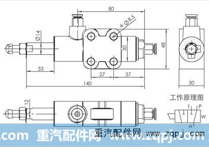 ,XQF22限位气阀,潍坊山特液压机械有限公司