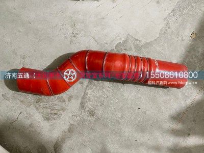 119AHA2A012,大运重卡中冷器硅胶管增压器进气管,济南五通商贸有限公司