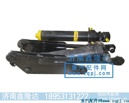 T式放大架，前顶油缸