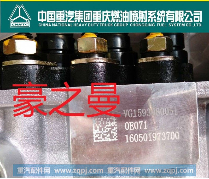 HG1500080124,喷油泵总成,杭州豪之曼汽车配件
