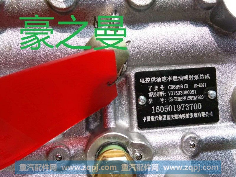HG1524089019,喷油泵总成,杭州豪之曼汽车配件