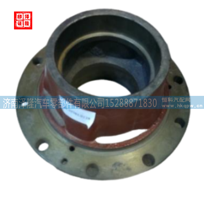 重汽豪沃配件后轮毂711-35700-6114 jinan zelong auto parts co. ltd/711-35700-6114