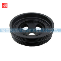 重汽豪沃配件V型皮带轮080V95820-0104 jinan zelong auto parts co. ltd