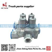 WG9000360523 Four-circuit protection valve for Sitrak C7H T5G四回路保护阀